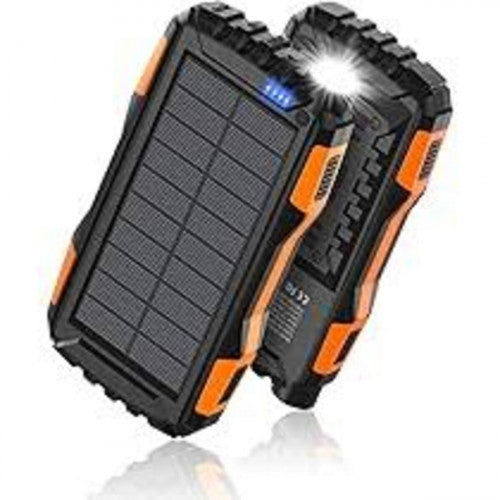 POWER BANK CON CARGA SOLAR