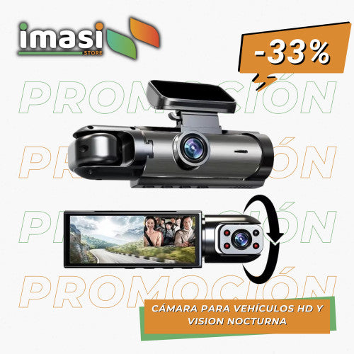 CAMARA PARA VEHICULO HD Y VISION NOCTURNA