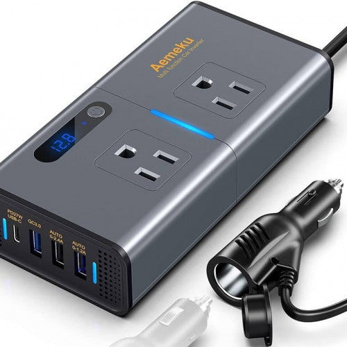 POWER INVERTER 300W CON CONECTOR USB D.WORLD DW-7611 – My Store